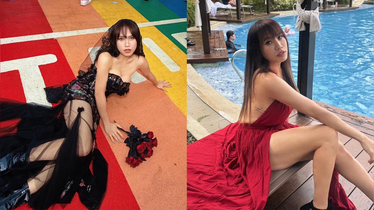 33歲黃小愛「脫離母單」溫泉激吻男友!霸氣放話:把情侶放閃的事全做