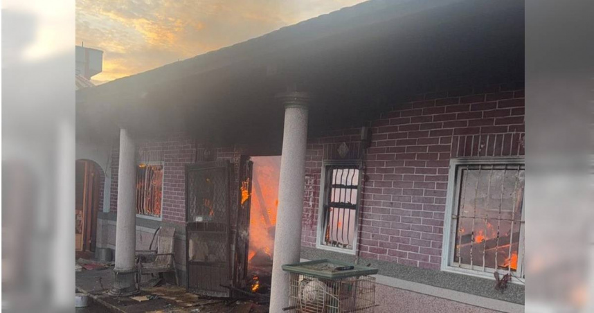 雲林清晨惡火害2命　孝子為救老母「重回火場」不幸雙亡