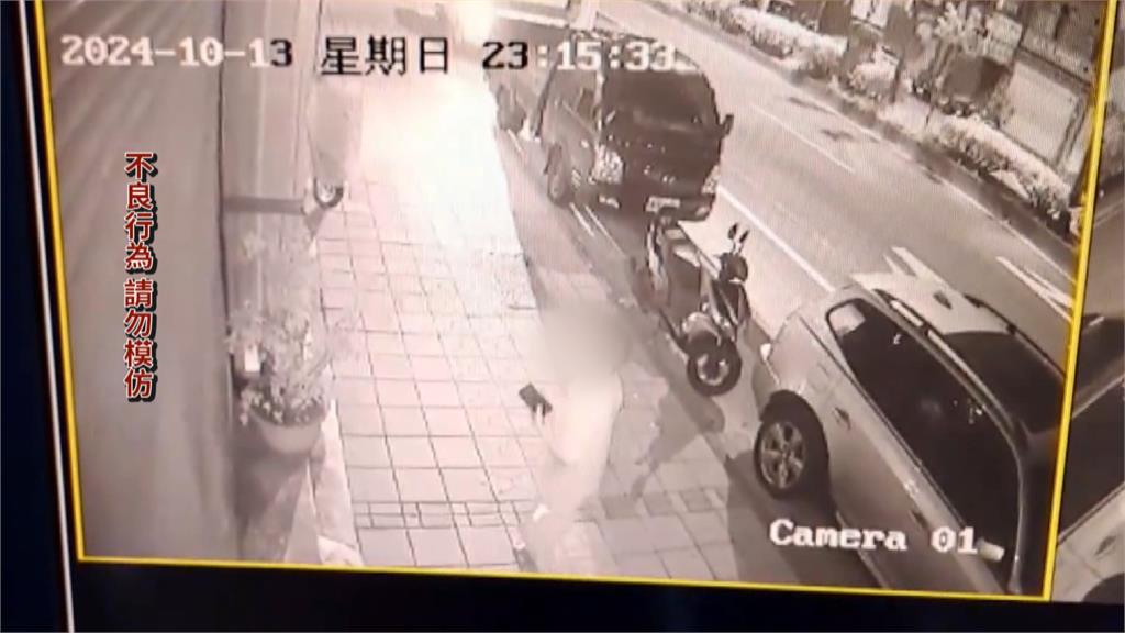 苗栗男酒後失控狂踹鐵門　鄰居不堪其擾報警