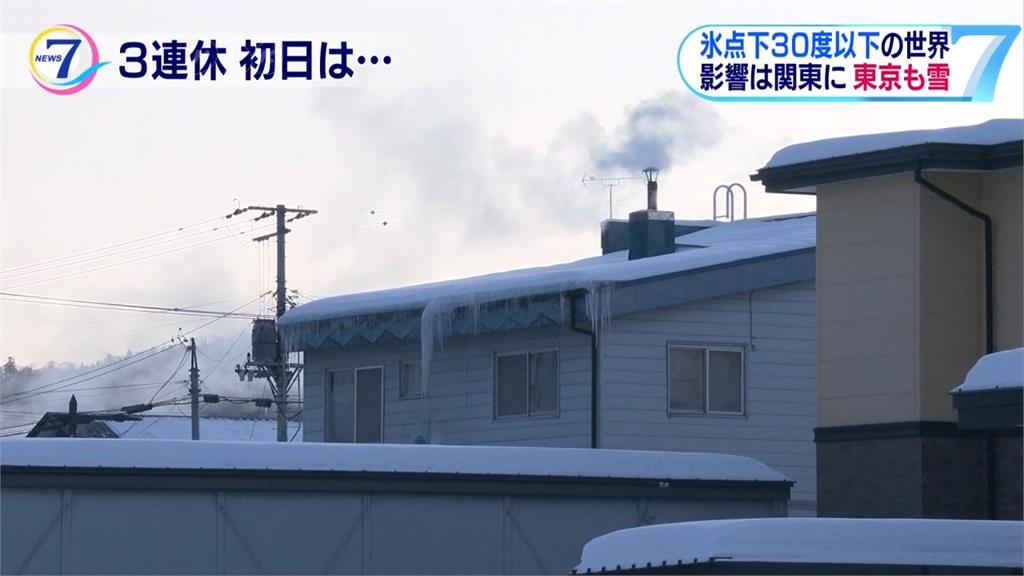 北海道零下31.8度破紀錄！關東地區大雪影響航班