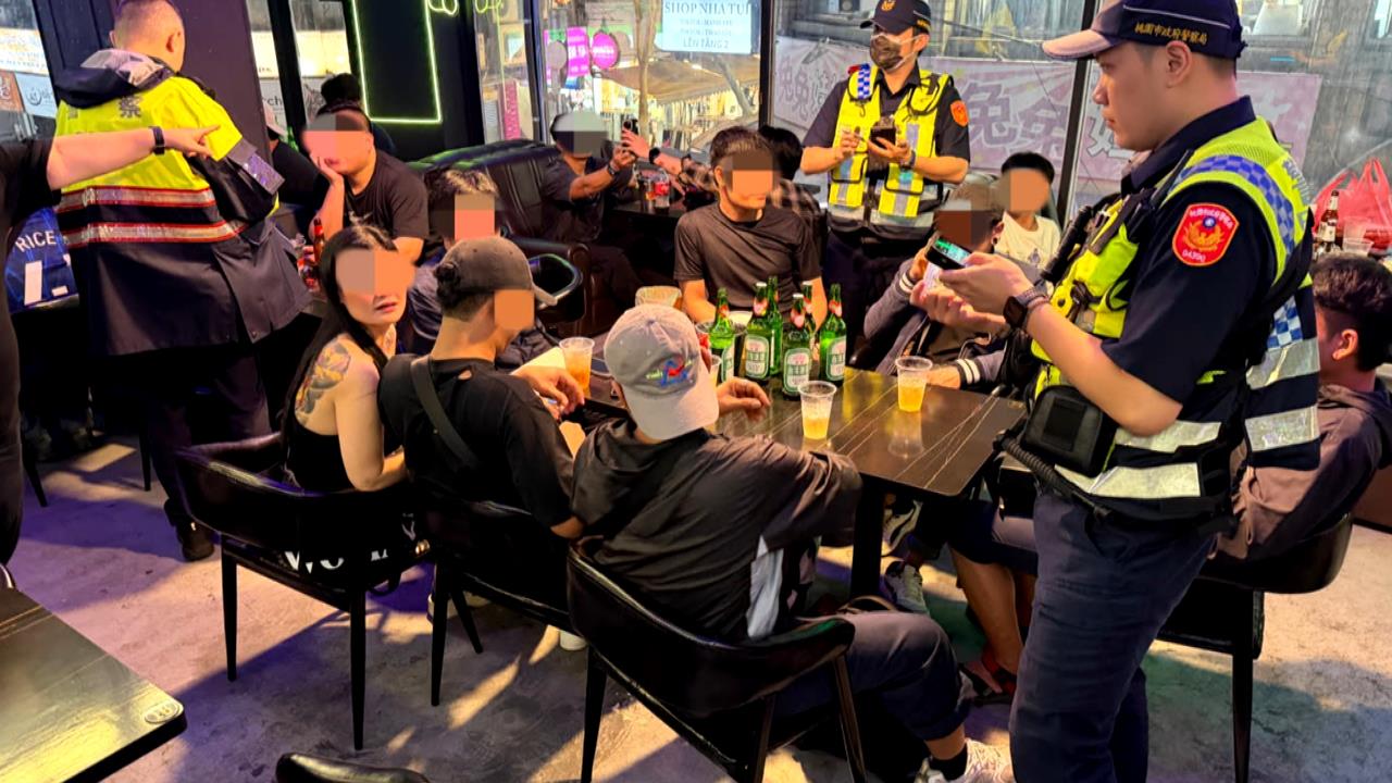 連假雷霆掃蕩！中壢警一週內　破獲逾百件刑案逮１０８人