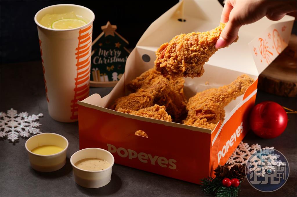 【耶誕炸雞趴2】歐美明星也愛！美式連鎖炸雞「Popeyes」台北101新開幕　小鮮肉雞塊一吃成癮