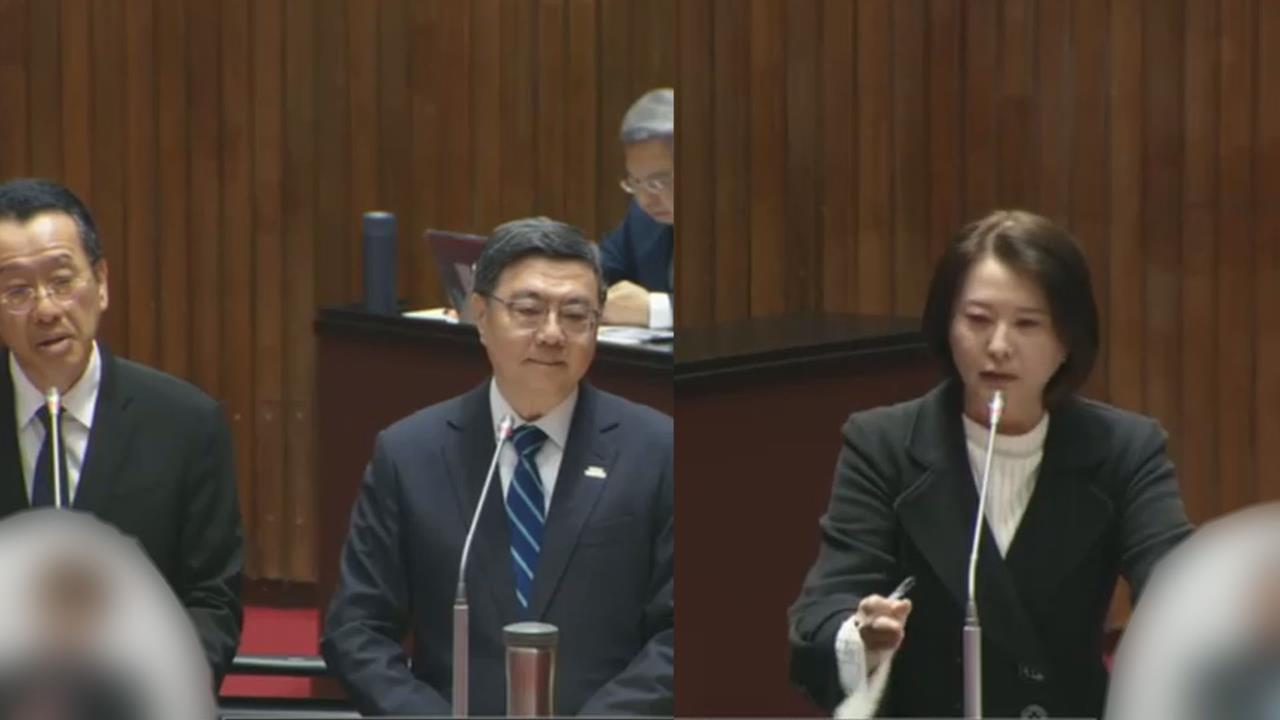 快新聞／王鴻薇跳針問卓榮泰包機降松指部　沈伯洋：那是她選區吧？