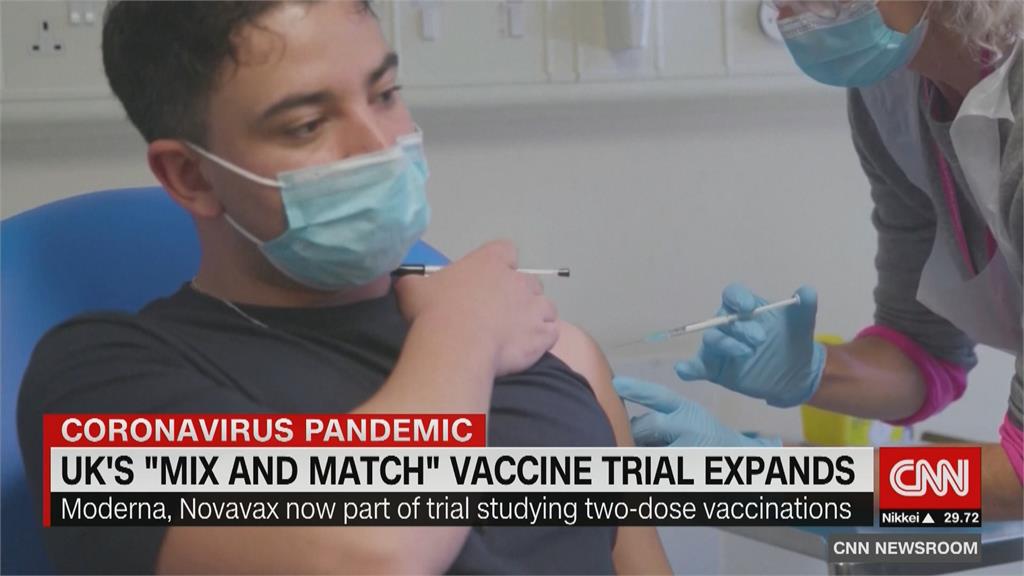 測試「疫苗混打」 英納入莫德納、Novavax擴大試驗