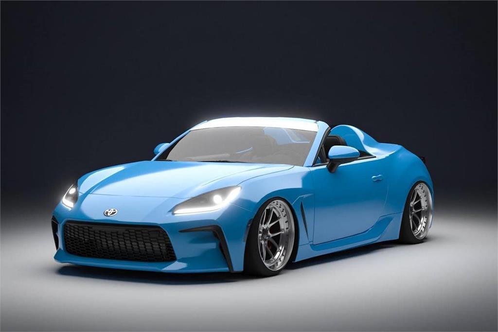 開這台載夏樹就穩了？3D設計師提出敞篷版Toyota GR86