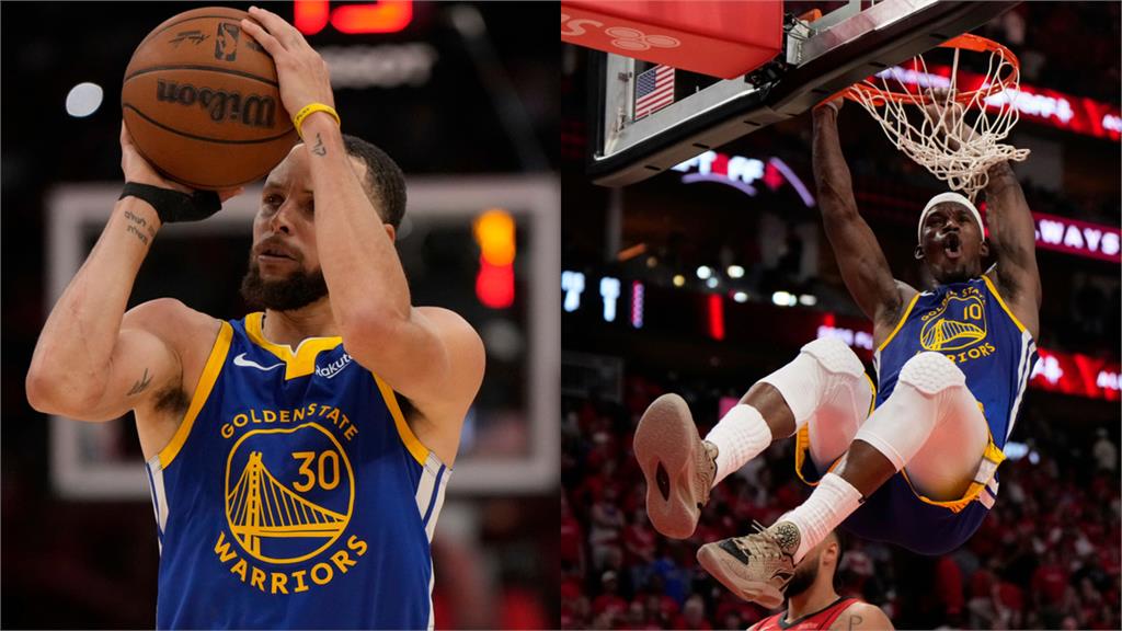 NBA(影)／柯瑞轟31分率勇士奪季後賽首勝！ 巴特勒大讚：蝙蝠俠降臨