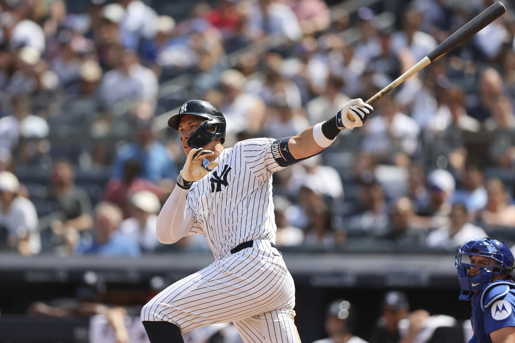 MLB(影)/法官比大麥克還快!賈吉1088場完成生涯第350轟成史上第一人