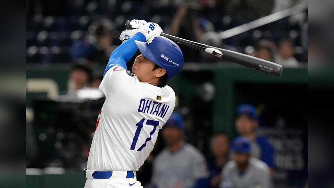 MLB(影)／睽違12場後大谷翔平本季第6轟出爐！「猛打賞」助道奇6：0完封小熊