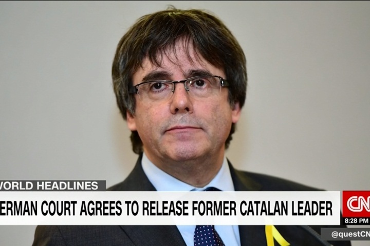 推動獨立建國被捕 加泰隆尼亞前主席保釋
