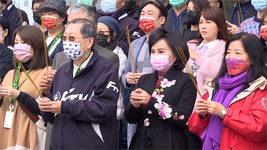 初五開工迎財神　民視開工典禮「發爐」好兆頭　總經理廖季方期許今年再創佳績