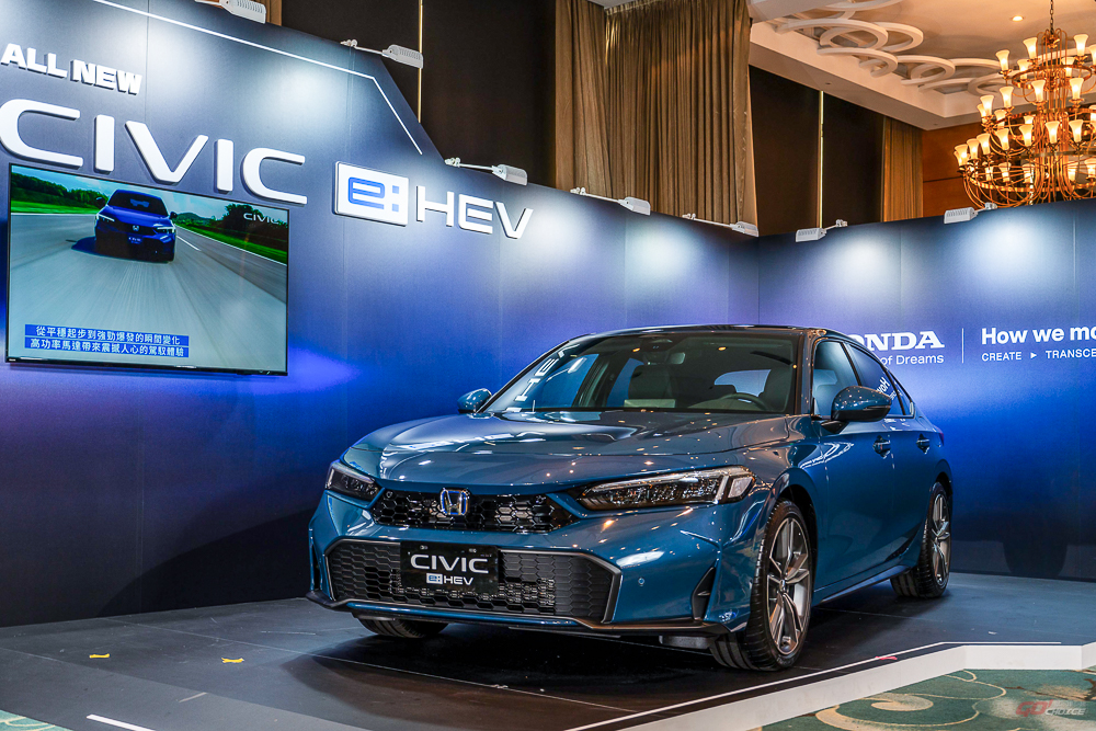 小改款Civic e:HEV四月導入確認!Honda公布2025年三大事業體規劃!