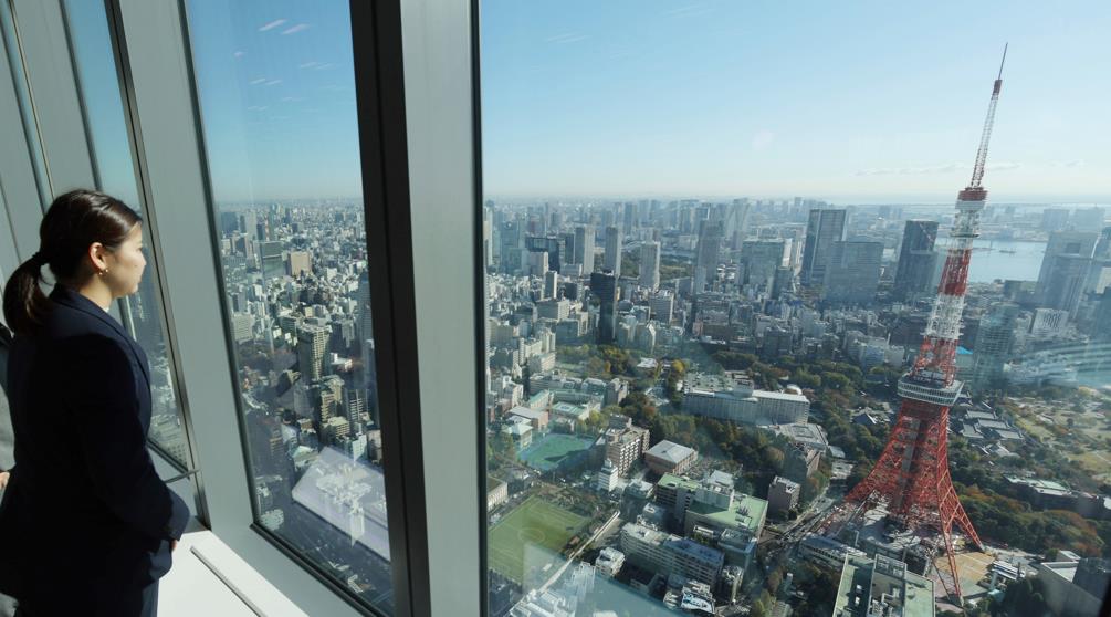 日本新地標「森JP塔」24日啟用！成第1高樓「能平視東京鐵塔」高度曝