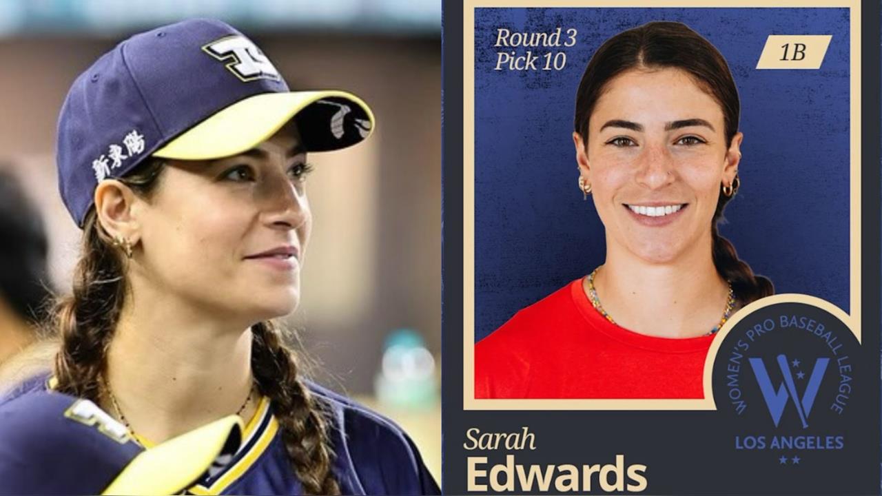 中職／中信兄弟前打擊教練莎菈被WPBL洛杉磯第3輪指名　以球員身分前進職棒