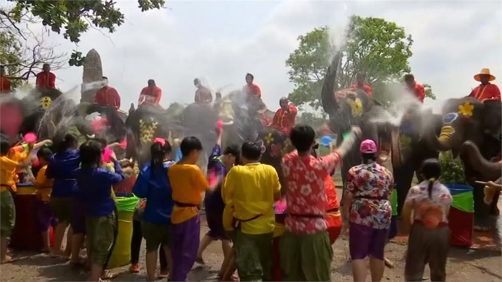泰國潑水節喜迎新年 邊慶祝邊消暑超熱鬧