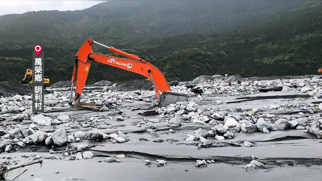 明利村滿是泥濘現況曝　水利署：一週完成臨時堤防