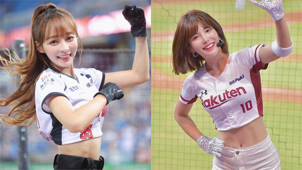 2大啦啦隊女神合體!林襄、壯壯曬「泳衣辣照」網嗨:不得了