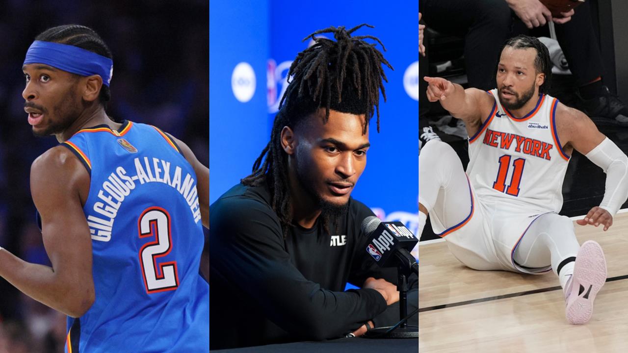 NBA(影)／在臭？SGA、大頭森最大差別是什麼？馬刺城堡哥：大頭森不會買犯