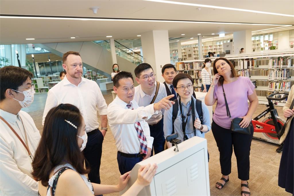 南澳州議會訪桃園新總館　盼促進雙邊城市發展