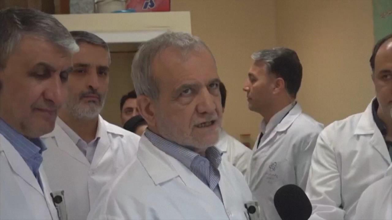 美、以6月轟炸伊朗 伊朗總統裴澤斯基安表示將重建核設施