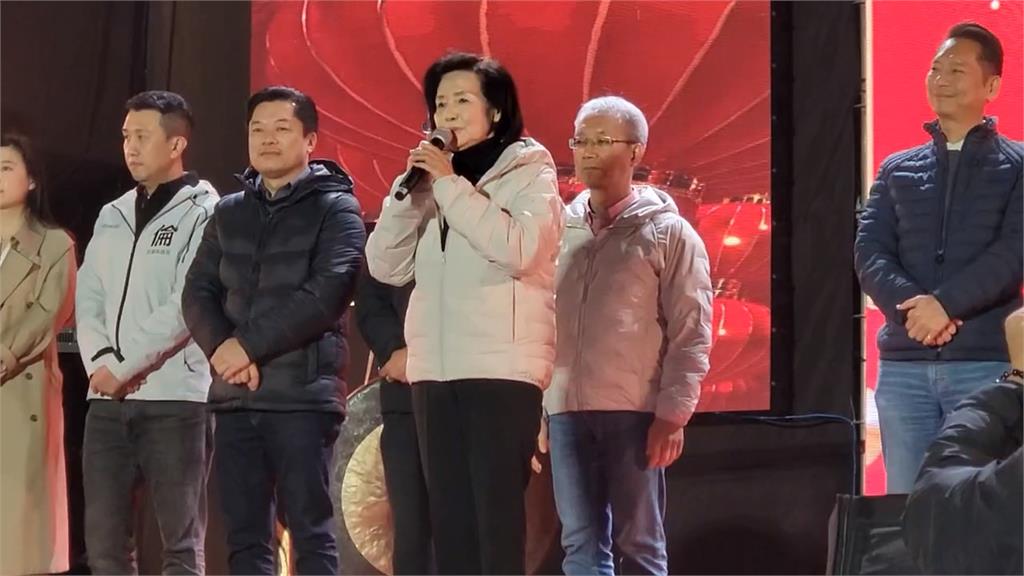 全台唯一宜蘭守歲晚會！被停職林姿妙到場喊「新年共好」