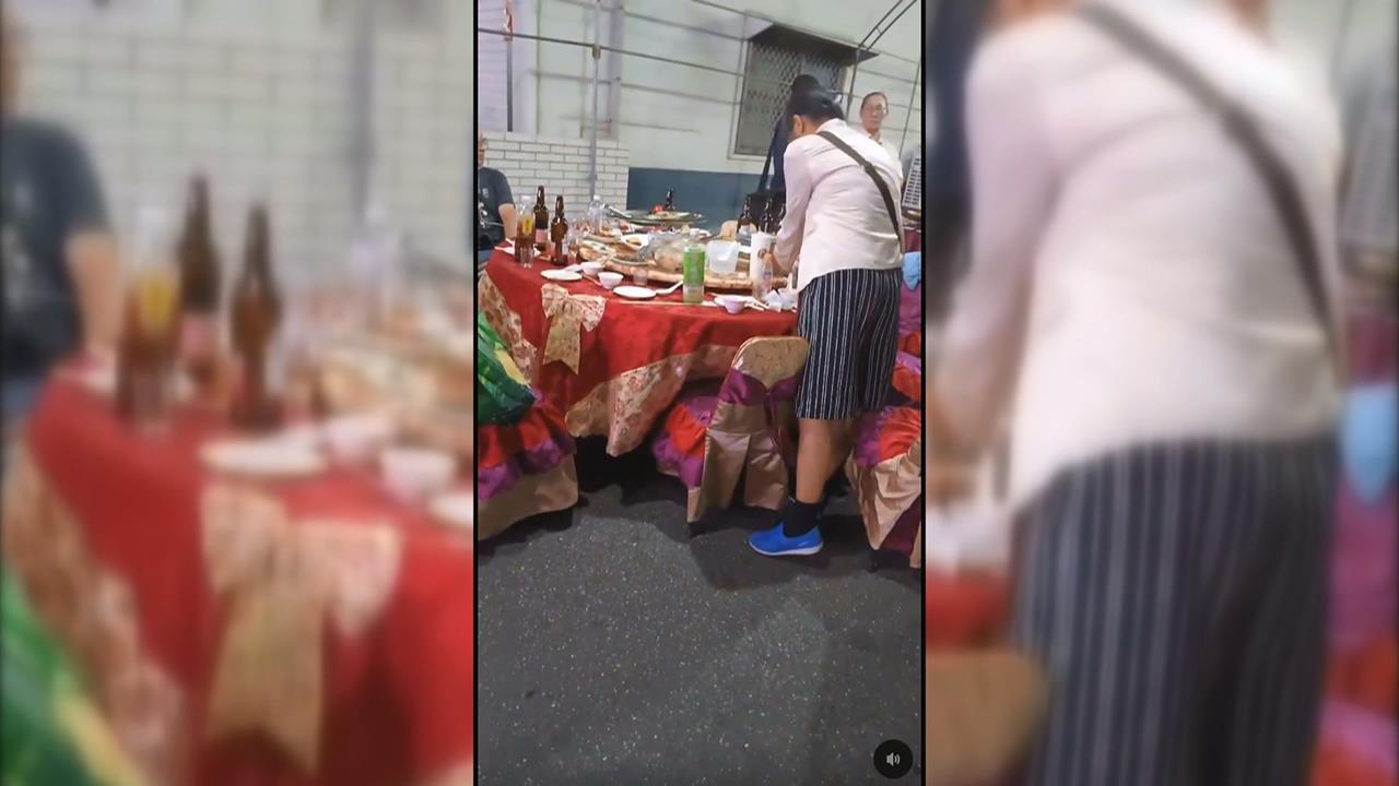 婦人自備購物袋打包！　"流水席蟑螂"混入宮廟平安宴