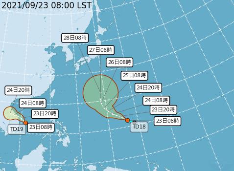 快新聞／今深夜迎東北風！熱帶低壓接力生成　氣象局：有機會發展成颱風