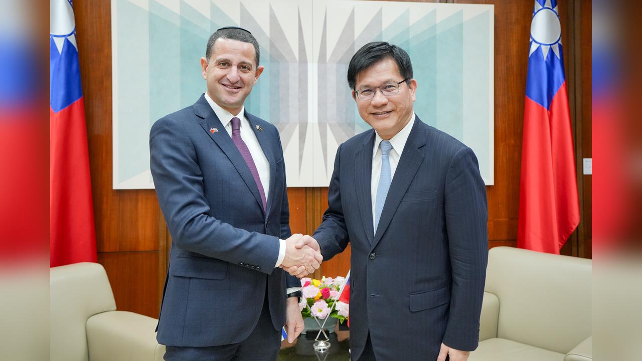 快新聞／接見以色列國會印太小組主席　林佳龍：台以是相互支持的民主夥伴