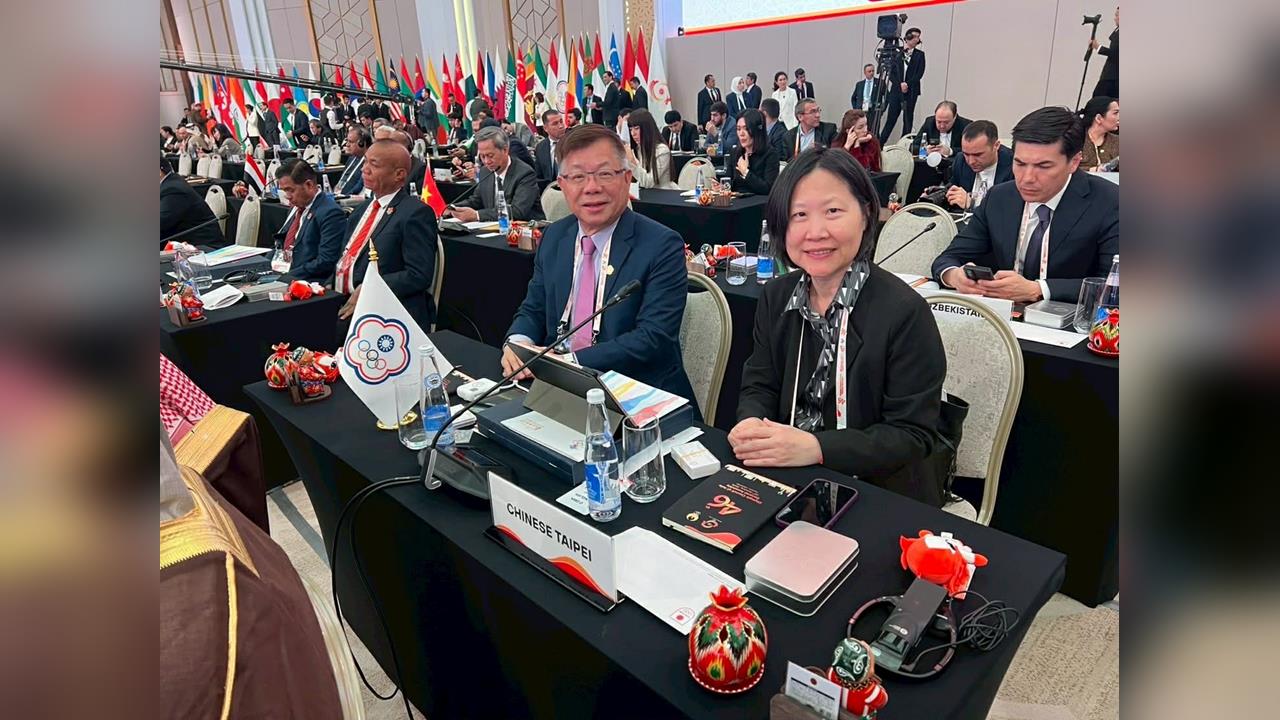 綜合／遠赴烏茲別克參與亞洲奧林匹克理事會  中華奧會主席蔡家福積極與國際交流