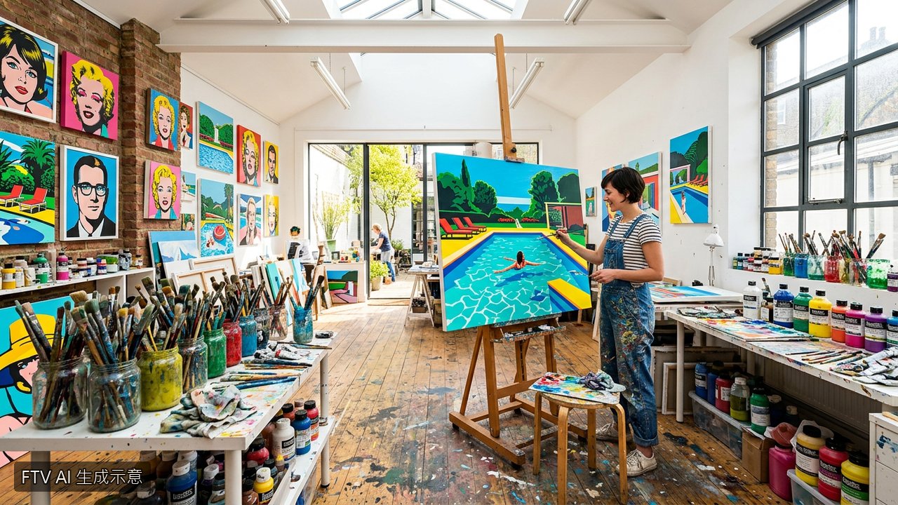 David Hockney 葬禮低調舉行　遺作將捐贈全球機構