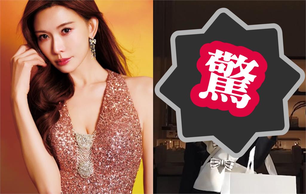 九頭身少女「頭頂巨大蝦片」竟是林志玲！「50歲反差狀態流出」網急關切