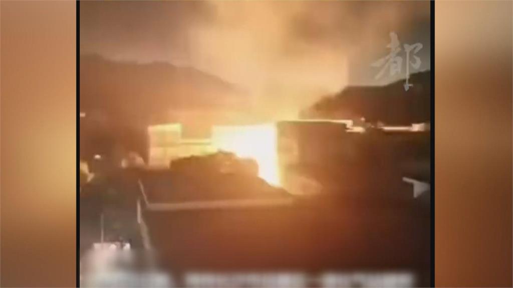 中國長沙「液化石油氣站」氣爆　烈焰沖天！官方表示僅兩人受傷