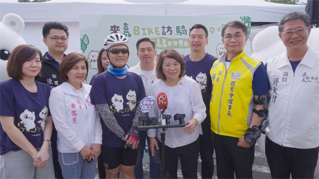 來嘉BIKE訪騎自行車 1500位車友齊聚蘭潭