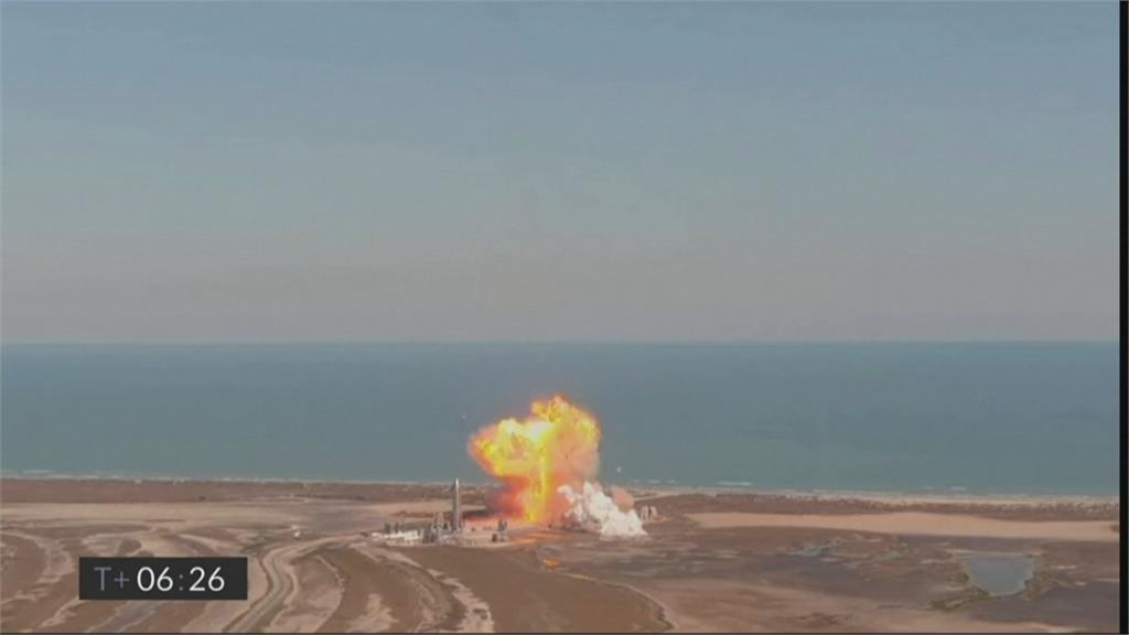 SpaceX火箭二度測試垂直降落又爆炸 馬斯克罕見沒發聲