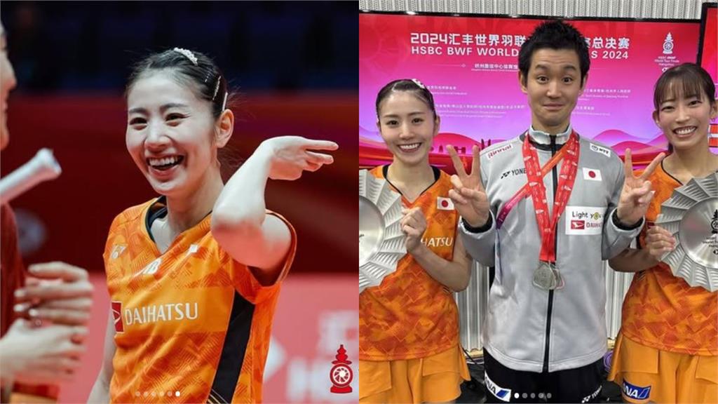 羽球／「最美女雙」志田千陽人氣有多高　　感性發文一小時「兩萬球迷」湧入搶讚