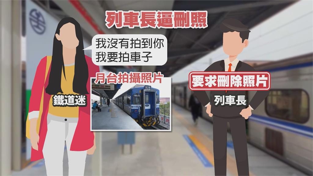 鐵道迷拍火車頭被誤會偷拍　列車長爆氣要求刪照