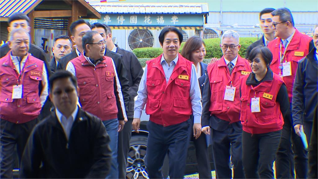 賴清德視察板橋防災協作中心　拚中央地方合作加強韌性