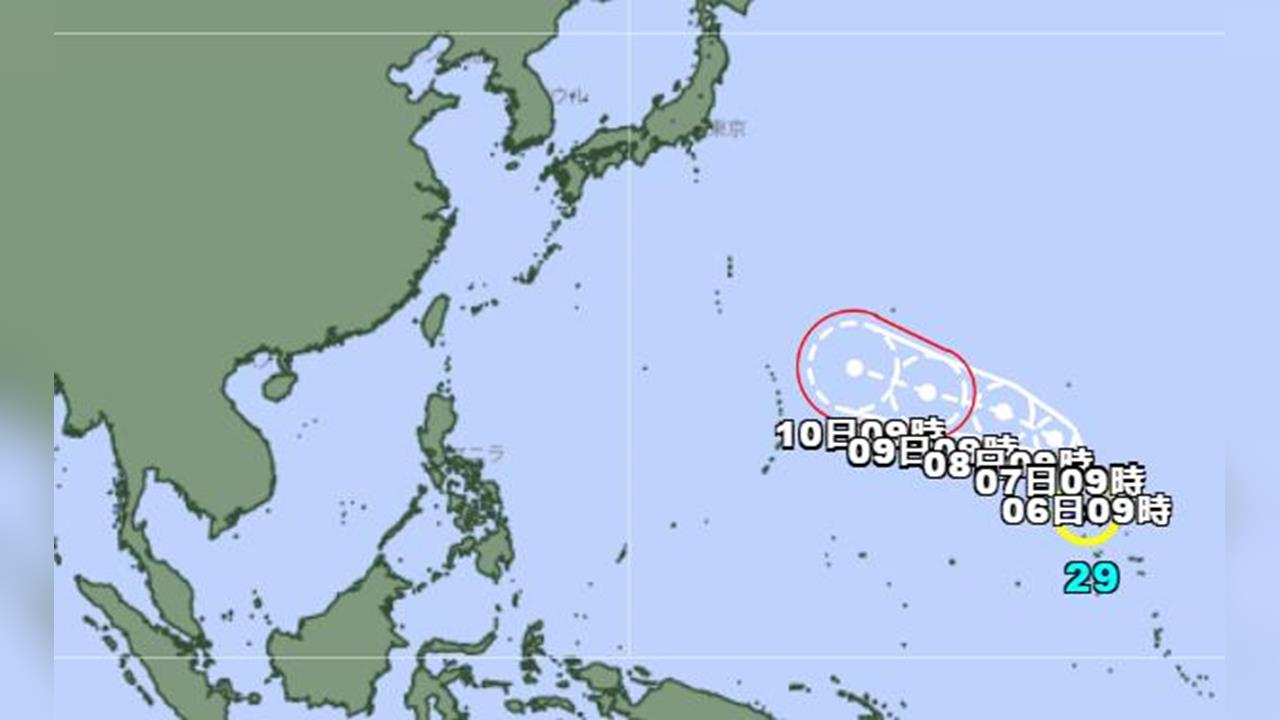 快新聞／3颱共存！「小熊」颱風生成了　影響台灣機率曝