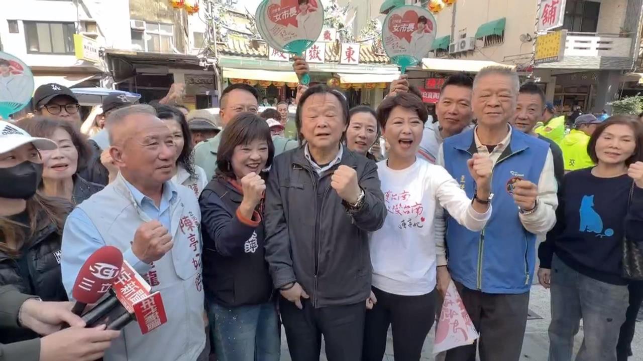 初選民調壓軸！台南「憲妃戰」最後衝刺　最快週四上午決定誰出戰