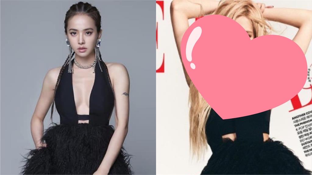 蔡依林「黑羽毛洋裝」撞衫南韓女神　網見17歲差距：呸姐沒有輸！