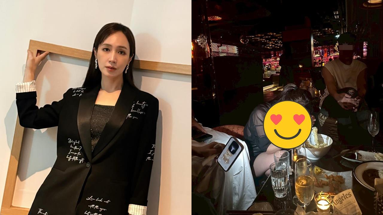 小薰穿超辣衝夜店大嗑「拉麵」！「透膚薄衫＋短裙」內搭黑bra全看光