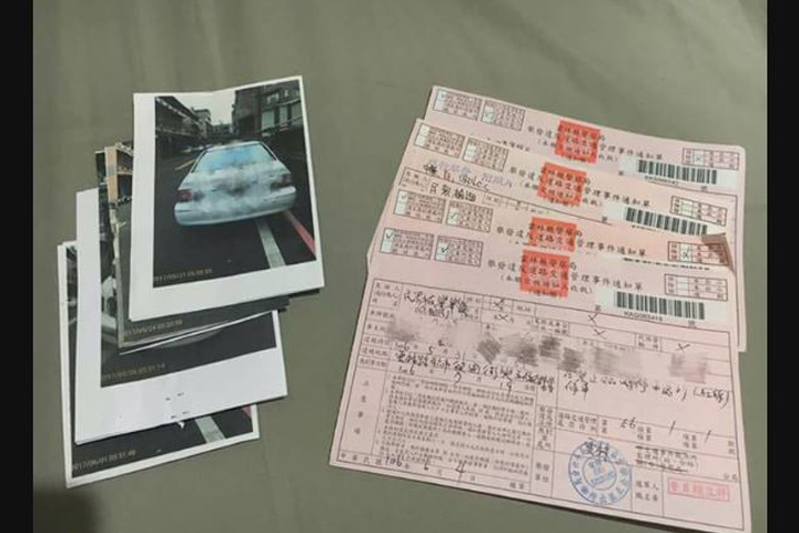 檢舉達人睡不著  車停紅線一夜收4罰單