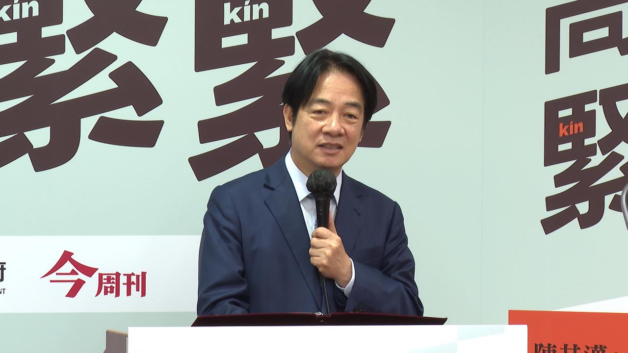 賴清德站台陳其邁新書！　狂虧蔣萬安才是「最強推銷員」