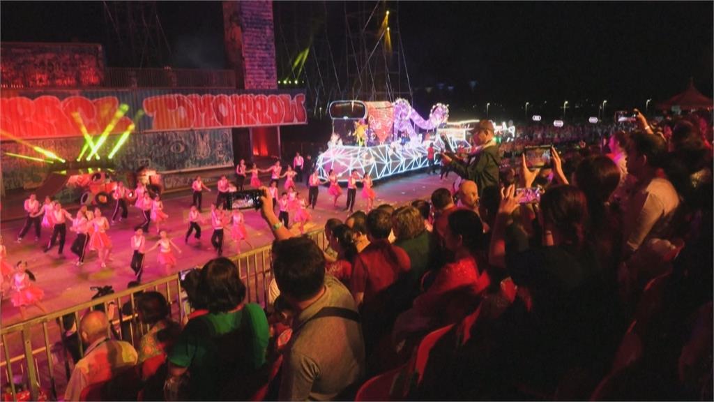 新加坡農曆年大遊行　多國表演展現多元文化