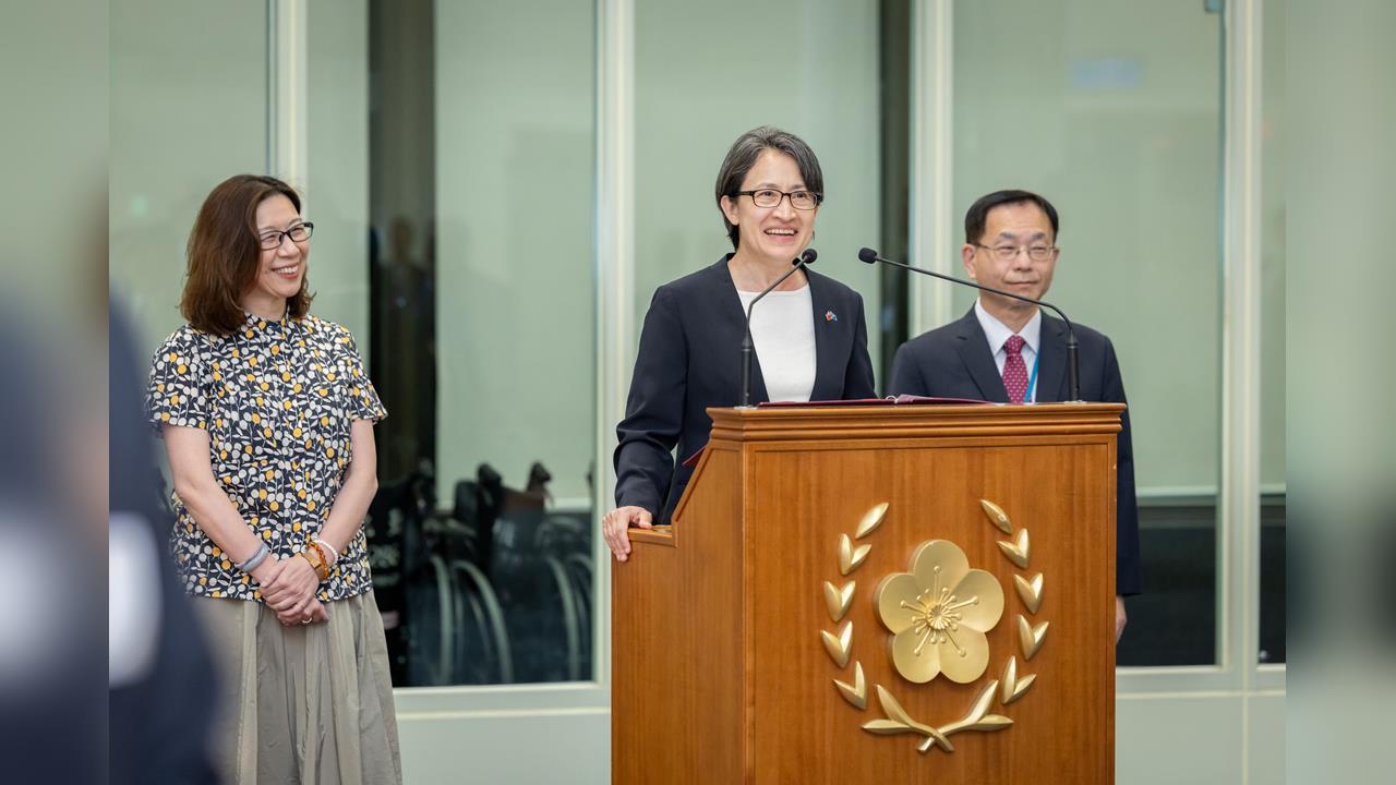 快新聞／蕭美琴出訪帛琉返國！賴清德喊重申台灣始終與人為善：願為國際做具體貢獻