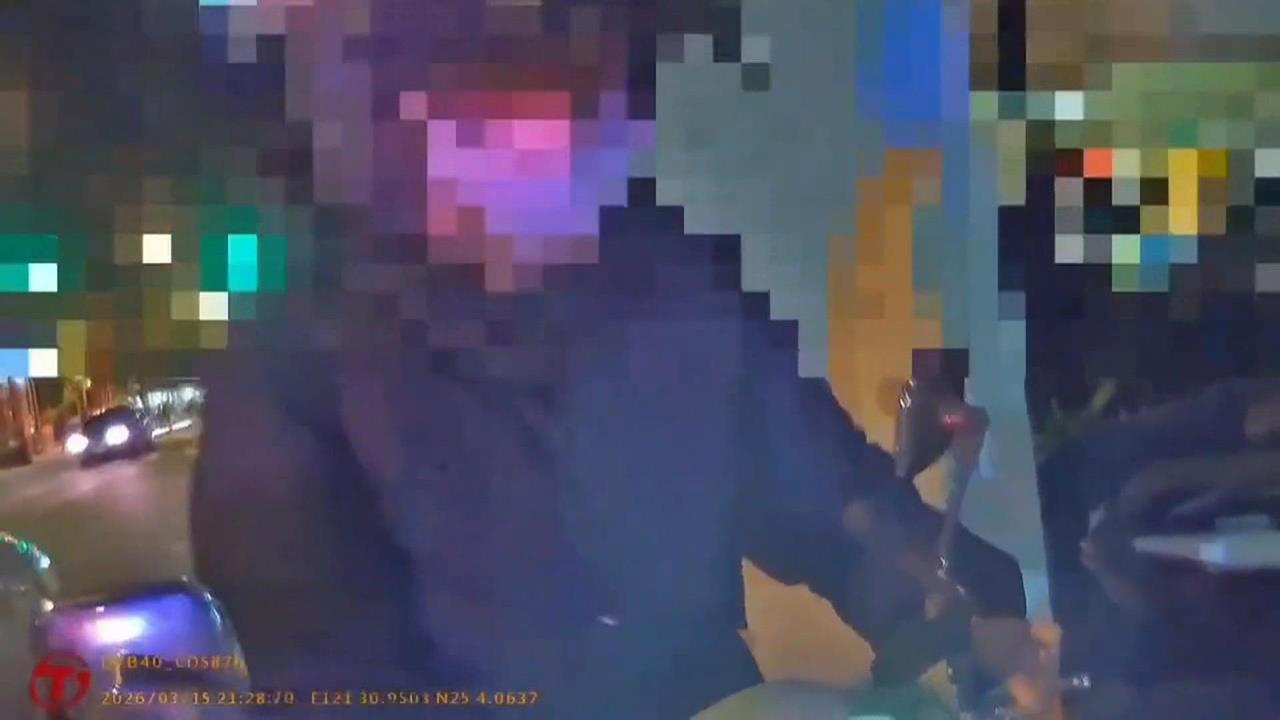 女不滿被開單舉發! 哥哥"下樓算帳"警掏電擊槍自保