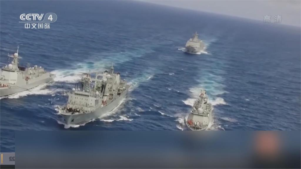 相距僅137公尺　中國軍艦惡意橫切挑釁美艦