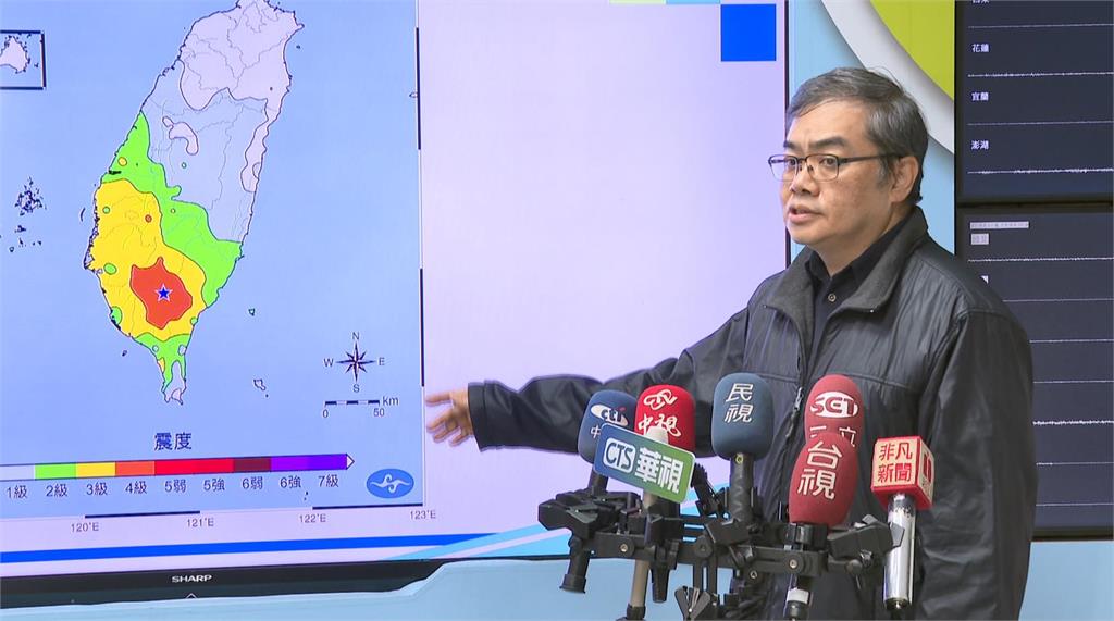快新聞／屏東三地門凌晨5.3地震「與嘉義大埔地震無關」　氣象署：板塊擠壓造成