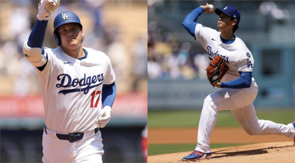 MLB(影)／「打者翔平」開轟2分砲大聯盟千安出爐！「投手大谷」先發4局飆8K