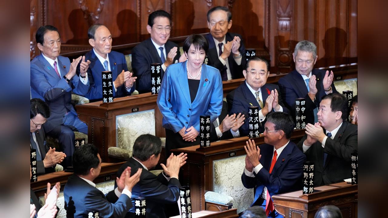 日本政壇歷史新頁！　高市早苗成為首位女首相