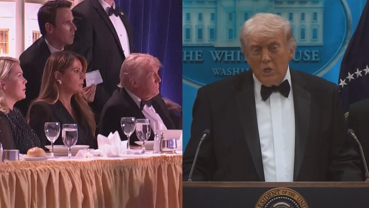 川普出席晚宴遇槍擊案　憶聽到槍響：以為是托盤摔落